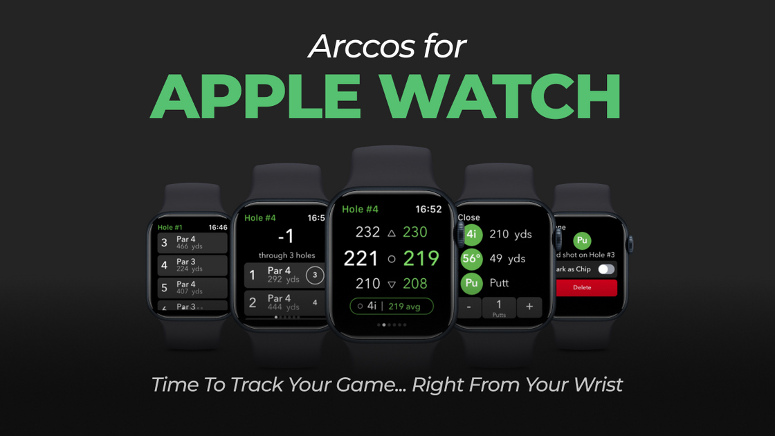 Track Your Golf Game From Your Apple Watch! Arccos Golf