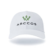 Arccos Performance Tech Hat in White - Front On