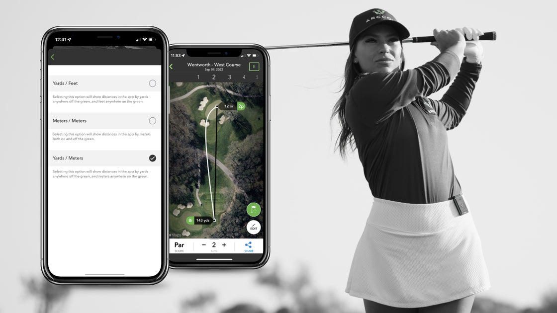 Yards AND Meters Distance Units Option Now Available – Arccos Golf