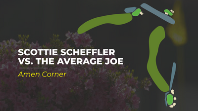 Scottie Scheffler vs. The Average Joe: Amen Corner