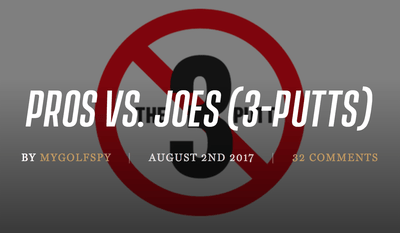 Pros vs. Joes: Analyzing 3-Putts