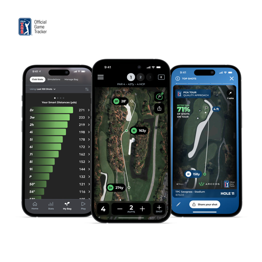 ace ats　ARCCOS CADDIE 　ショット距離計測分析センサー Arccos Smart Sensors - Golf's #1 Game Tracker – Arccos Golf