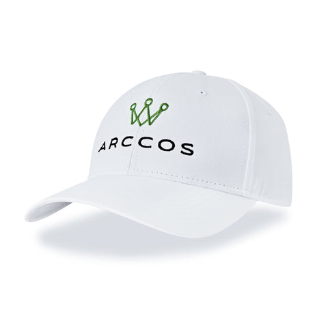 Arccos Performance Tech Hat in White - Left